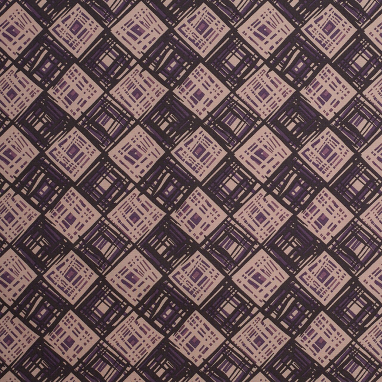1 Yard Liberty of London Rhian Beige Purple Cotton Poplin Fabric